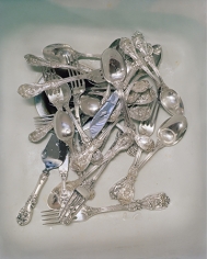 McNair Evans, Wedding Silver, 2009, Archival pigment print, 20 x 25 inches and 32 x 40 inches, Editions of 5