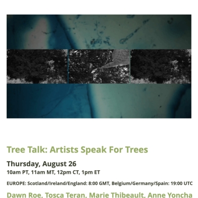 Dawn Roe included in Tree Talk: Artists Speak for Trees