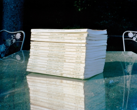 McNair Evans, Journals, 2010, Archival Pigment Print, 32h x 40w in, Edition of 5, Photography