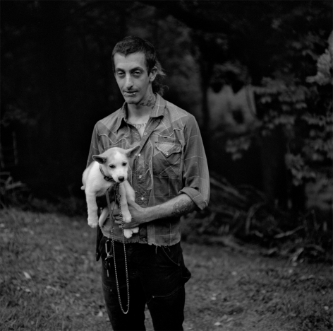 Shu and Fiver, Madison County, NC, 2014, Archival pigment print, 5 x 5 in, Edition of 10, photography